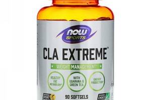 CLA для снижения веса NOW Foods CLA Extreme 90 Softgels