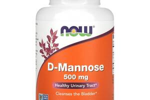 D-манноза Now Foods 500 мг 120 вегетарианских капсул