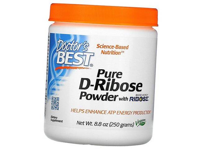 Д-Рибоза Pure D-Ribose Powder Doctor's Best 250г (16327001)