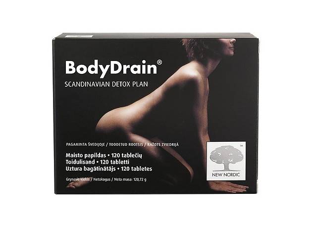 Детокс New Nordic BodyDrain 120 Tabs