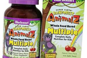 Детские витамины Animalz Multiple Bluebonnet Nutrition 90таб Вишня (36393076)