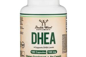 ДГЭА Double Wood Supplements DHEA 100 mg 180 Caps