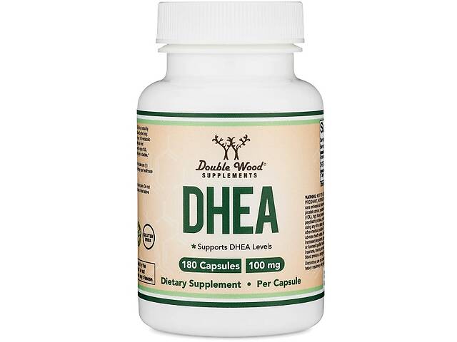 ДГЭА Double Wood Supplements DHEA 100 mg 180 Caps