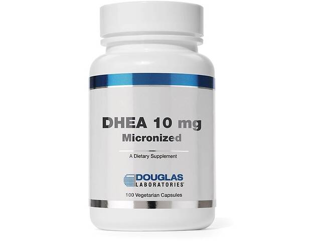 ДГЭА Douglas Laboratories DHEA 10 mg 100 Veg Caps DOU-20051