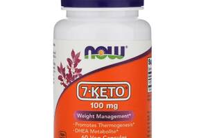 ДГЭА NOW Foods 7-Keto-DHEA 100 mg 60 Veg Caps