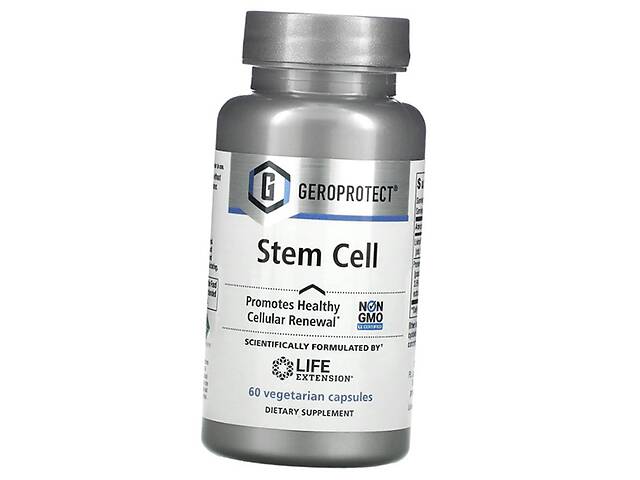 Добавка для поддержания здоровья стволовых клеток Geroprotect Stem Cell Life Extension 60вегкапс (71346029)