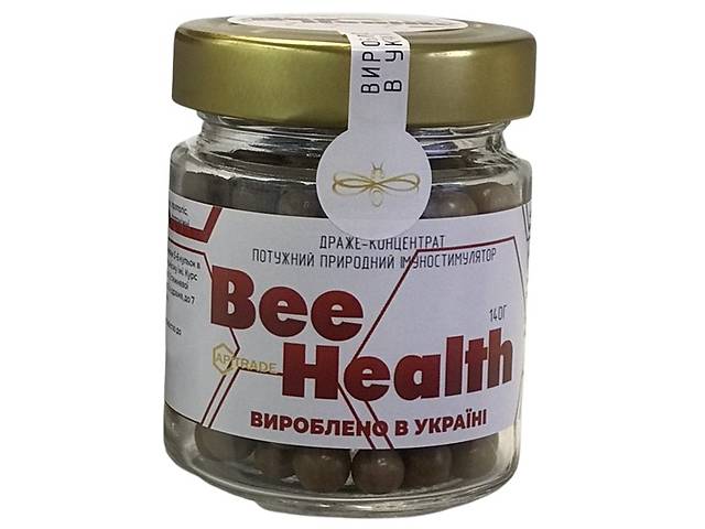 Драже APITRADE Bee Health с экстрактом восковой моли 140 г