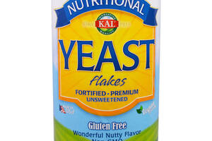 Дрожжи хлопьями несладкие Yeast Flakes KAL 624 г