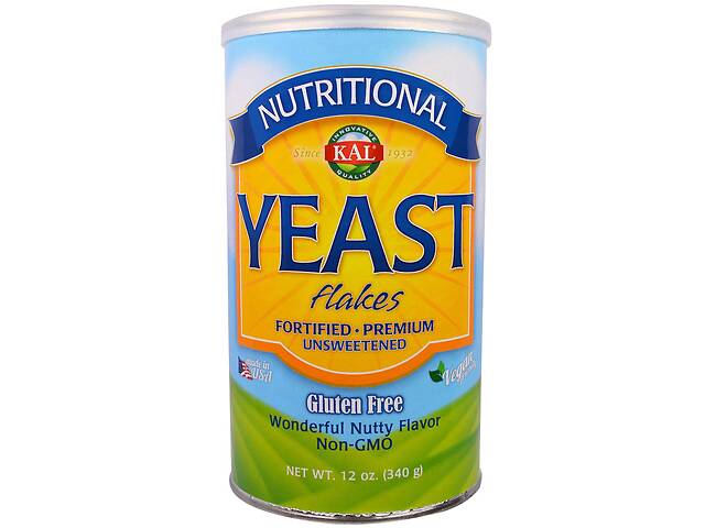 Дрожжи хлопьями Yeast Flakes KAL несладкие 340 г
