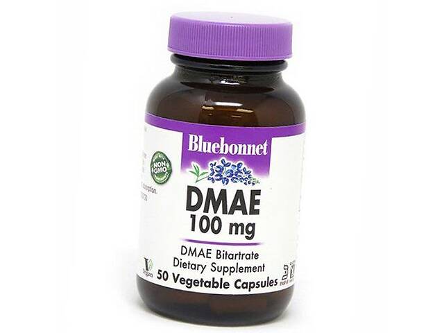 Диметиламиноэтанол DMAE 100 Bluebonnet Nutrition 50вегкапс (72393009)