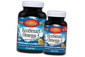 EcoSmart Omega-3 Carlson Labs 120гелкапс Лимон (67353009)