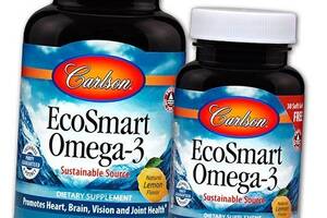 EcoSmart Omega-3 Carlson Labs 120гелкапс Лимон (67353009)