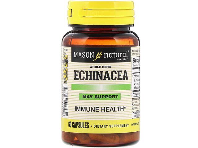 Эхинацея Echinacea Mason Natural 60 капсул