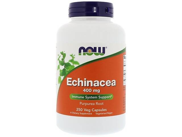 Эхинацея NOW Foods Echinacea 400 mg 250 Veg Caps