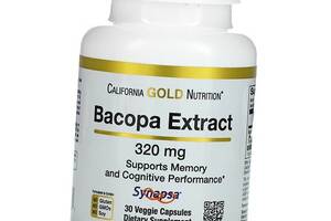 Экстракт Бакопы Bacopa Extract 320 California Gold Nutrition 30вегкапс (71427013)