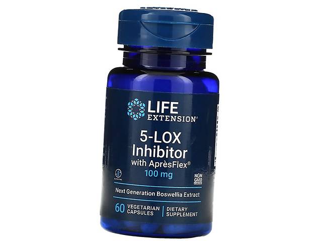 Экстракт Босвеллии 5-LOX Inhibitor Life Extension 60вегкапс (71346026)