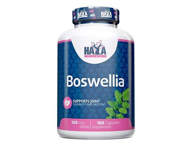 Экстракт босвеллии Haya Labs Boswellia 250 mg 100 Caps