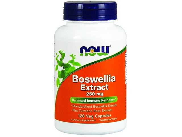 Экстракт босвеллии NOW Foods Boswellia Extract 250 mg 120 Veg Caps