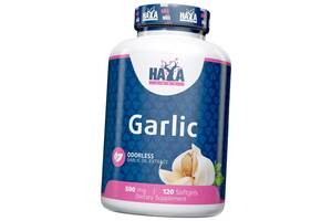 Экстракт чеснока с контролируемым запахом Odorless Garlic 500 Haya 120гелкапс (71405038)