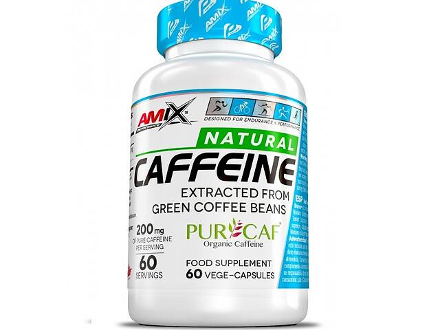 Экстракт для похудения Amix Nutrition Performance Amix Natural Caffeine PurCaf 60 Veg Caps