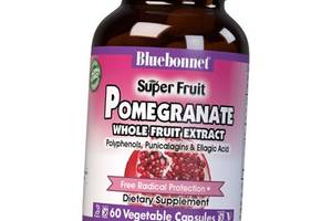 Экстракт Граната Pomegranate Whole Fruit Extract Bluebonnet Nutrition 60вегкапс (71393021)