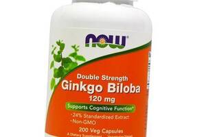 Экстракт Гинкго Билоба Ginkgo Biloba 120 Now Foods 200вегкапс (71128008)