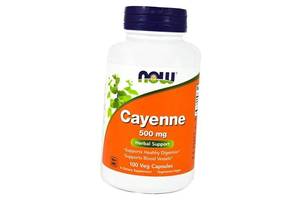 Экстракт Кайенского Перца Cayenne 500 Now Foods 100вегкапс (71128072)