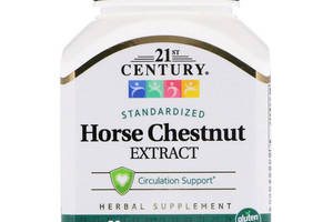 Экстракт конского каштана 21st Century Horse Chestnut Seed Extract Standardized 60 Veg Caps CEN-21781