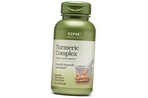 Экстракт корня куркумы Herbal Plus Turmeric Complex GNC 100капс (71120030)