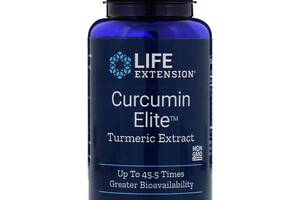 Экстракт куркумы, Curcumin Elite, Life Extension, 30 растительных капсул