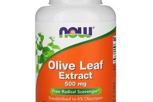 Экстракт оливы NOW Foods Olive Leaf 500 mg 120 Veg Caps