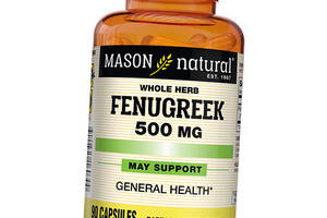 Экстракт Пажитника Fenugreek 500 Mason Natural 90капс (71529033)