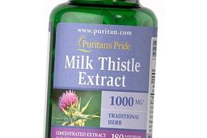 Экстракт расторопши Milk Thistle 4:1 Extract 1000 Puritan's Pride 180гелкапс (71367012)