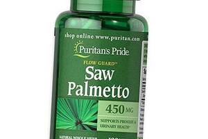 Экстракт Со Пальметто Saw Palmetto 450 Puritan's Pride 100капс (71367034)