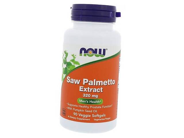 Экстракт Со Пальметто Saw Palmetto Extract 320 Now Foods 90вег.гелкапс (71128123)