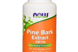 Экстракт сосновой коры Pine Bark Now Foods 240 мг 90 вегетарианских капсул