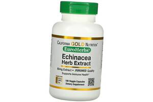 Экстракт травы эхинацеи EuroHerbs Echinacea Herb Extract California Gold Nutrition 180вегкапс (71427002)