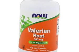 Экстракт Валерианы Valerian Root 500 Now Foods 250вегкапс (71128013)