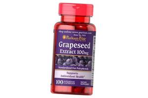 Экстракт виноградных косточек Grapeseed Extract 100 Puritan's Pride 100капс (71367004)