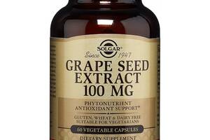 Экстракт виноградных косточек Solgar Grape Seed Extract 100 mg 60 Veg Caps