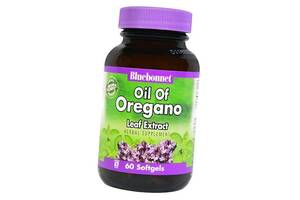 Экстракт из листьев орегано Oil of Oregano Bluebonnet Nutrition 60гелкапс (71393004)