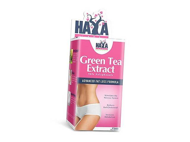 Экстракт зеленого чая Green Tea Extract 500 Haya 60капс (71405022)