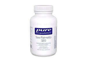 Экстракты ягод сереноа Pure Encapsulations Saw Palmetto 320 mg 120 Caps PE-00783