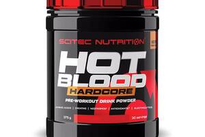 Энергетик Scitec Nutrition Hot Blood Hardcore 375 g /30 servings/ Red Fruits