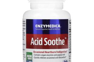 Энзимы Acid Soothe Enzymedica 30 капсул