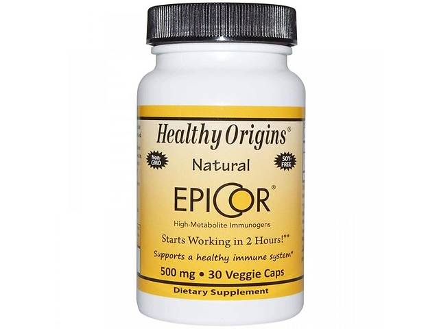 Эпикор Healthy Origins Epicor 500 mg 30 Veg Caps