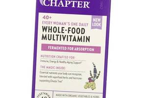 Щоденні Мультивітаміни для жінок 40+ Every Woman's 40+ One Daily Multivitamin New Chapter 48вегтаб (36377023)