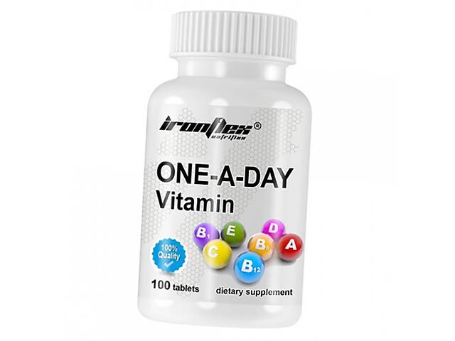 Ежедневные мультивитамины Iron Flex Vitamin One-A-Day 100 таб (36291020)