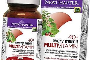 Ежедневные витамины для мужчин 40 + Every Man II Multivitamin New Chapter 48таб (36377004)