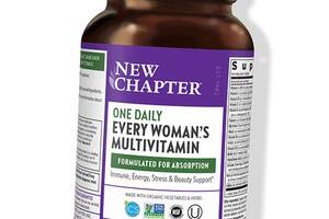 Ежедневные витамины для женщин Every Woman's One Daily Multivitamin New Chapter 48вегтаб (36377006)